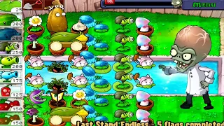 Plants vs Zombies: LAST STAND ENDLESS I Gatling Pea vs Winter Melon vs All Zombies strategy gameplay