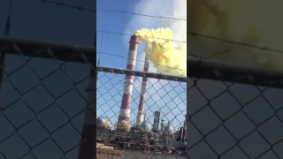 На месторождении Тенгиз в Атырауской области произошел выброс газа
