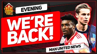 TEN HAG Back In for DE JONG & KUDUS! Man Utd Transfer News