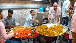 MUSLIM Indian street food tour in Mumbai - HALAL Indian food on Mohammed Ali Road, India