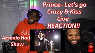 BabantheKidd FIRST TIME reacting to Prince - Let's Go Crazy & Kiss!! (Arsenio Hall Show) 1991