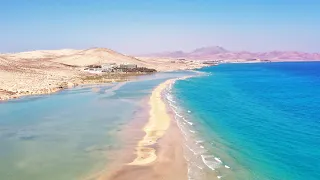 Canary Island, Fuerteventura aerial cinematic dronevideo