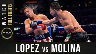 Lopez vs Molina FULL FIGHT: September 28, 2019 - PBC on FOX PPV