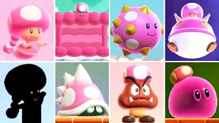 Super Mario Bros. Wonder - All Special Toadette Transformations