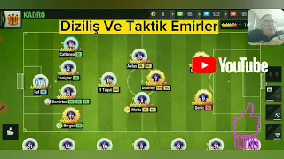 Top Eleven 23 Diziliş Ve Taktik Emirler Nasıl Olmalı? #topeleven