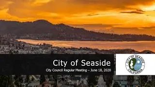 June 18, 2020 City Council Regular Meeting