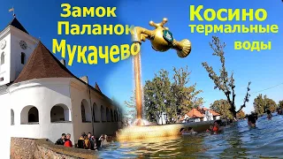 Закарпаття/Україна/Мукачево/замок Поланок/Косине/термальні води/білоруси в Україні 2021