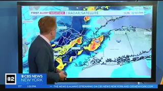 First Alert Weather: Flash flood warnings in NYC as heavy rain moves through