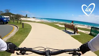 BIG 2hr Beach Bike Ride - Best Beaches of the Gold Coast, Australia - Main Beach To Coolangatta