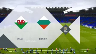 Wales vs Bulgaria | Cardiff City Stadium | 2020-21 UEFA Nations League | PES 2020