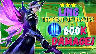 3 Stars LING 600K Damage Instant Wiped Out | 4 SWORDSMAN, 6 WYRMSLAYER and 4 FUTURE TECH Combo