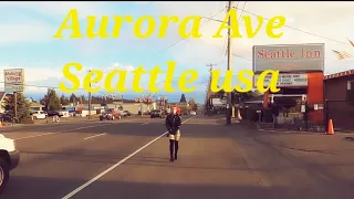 Smiley - (4k) Happy Valentines - Drive Through Aurora Avenue, Seattle usa 🇺🇸 #smiley