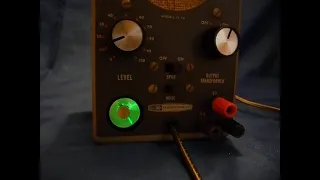 Heathkit IT-12 Signal Tracer #2 Demo 7742