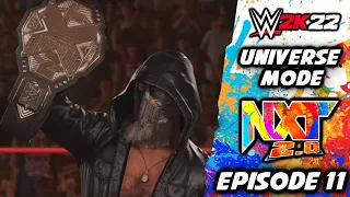 WWE 2K22 - Universe Mode - NXT 2.0 Episode 11