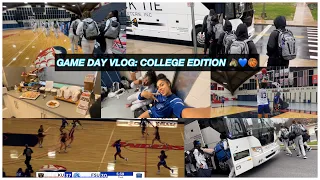 COLLEGE BASKETBALL GAME DAY VLOG: grwm, game day, team bonding