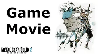 Metal Gear Solid 2 Sons of Liberty - All Cutscenes (Game Movie)