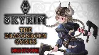 [Female Cover] SKYRIM – The Dragonborn Comes [NIGHTCORE Version by ANAHATA + Lyrics]