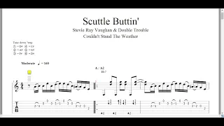 [TAB] Scuttle Buttin' - Stevie ray vaughan