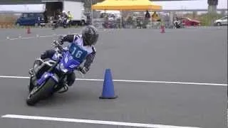 2013 Dunlop Cup MotoGymkhana Round1 Heat1 CBR600RR