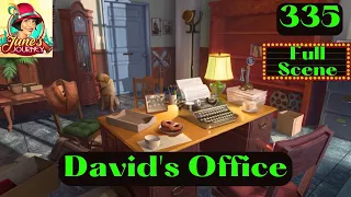 JUNE'S JOURNEY 335 | DAVID'S OFFICE (Hidden Object Game) *Full Mastered Scene*