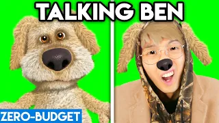 TALKING BEN WITH ZERO BUDGET! (FUNNY GAME PARODY BY LANKYBOX!)