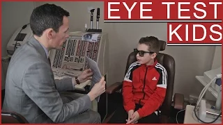 Children's Eye Test | Frankie visits John Laverty Opticians in Coleraine