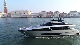 Luxury Yachts -  Riva 90' Argo and Dolceriva in Venice - Ferretti Group