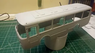 ЛАЗ 695Н. Сборка модели часть 2. (AVD).LAZ 695N. Model Assembly part 2. (AVD).