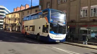 Stagecoach Sheffield 15711 departs Leopold Street working an 88 service to Bents Green