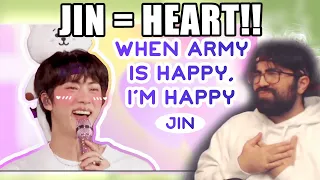 jin the concert fairy 🧚‍♂️✨ (happy jin day!) | Reaction