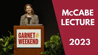 McCabe Lecture 2023: “The Climate Crisis and the Power of Possibility” from Elizabeth Drake