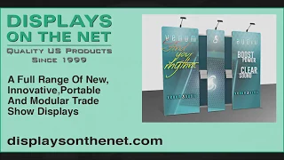 Displays on the Net portable trade show display overview