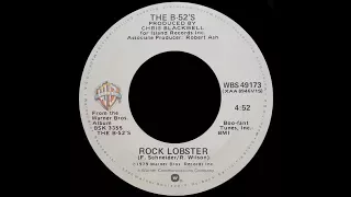 The B 52's ~ Rock Lobster 1979 New Wave Meow Mix