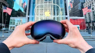 Viajo a Nueva York a comprar las Apple Visión Pro