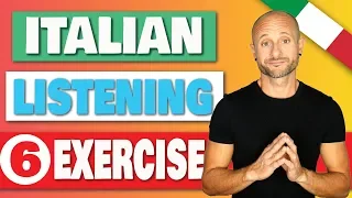 ITALIAN LISTENING & COMPREHENSION EXERCISE [Video in Italian]