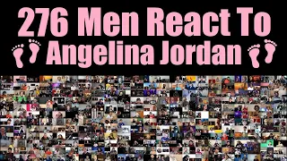 276 Men React To Angelina Jordan 👣 (group 2️⃣ of 2️⃣)