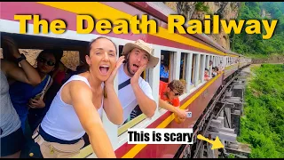 WOULD YOU GO ON THIS TRAIN? | Death railway (Thailand)