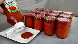 Homemade ketchup without chemicals: This is the best way to prepare ketchup!