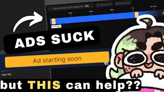 How to warn chat about twitch ads with OBS overlay! - tutorial