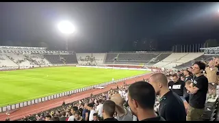 UEFA Europa League: Partizan - AEK Larnaca  - Navijači i igrači još ne izlaze sa stadiona