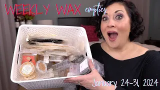 Weekly Wax Empties! | 2024 | Week Ending January 23rd!