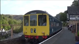 Trains at Berwyn 8/10/2023 - Llangollen Railway DMU Gala