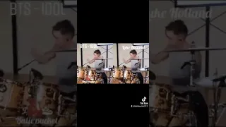 Luke Holland BTS - idol drum cover