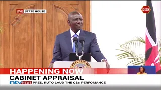 Ruto directs CSs to write letters explaining why they were late for meeting