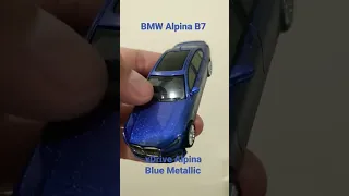 BMW Alpina B7 xDrive Alpina Blue Metallic #bmw #alpinab7 #minigt #diecast #xdrive #lisa #shorts