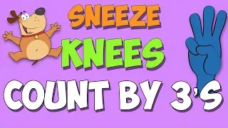 Count  By 3's Song! Squeeze Your Knees!