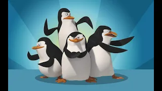Мадагаскар (2005). Все сцены с пингвинами.
