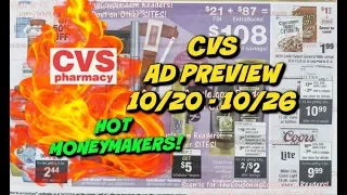 CVS AD PREVIEW 10/20 - 10/26 | MONEYMAKERS & MORE! 💃