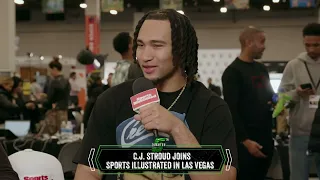 CJ Stroud | Super Bowl LVIII Interviews | Sports Illustrated