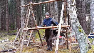 Bushcraft Shelter - Table Build